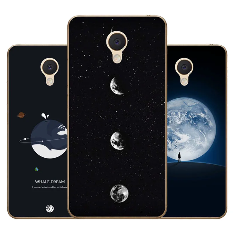 Meizu m3s mini Case Silicon map view Painting Soft TPU Back Cover for m3 Protect Phone cases |