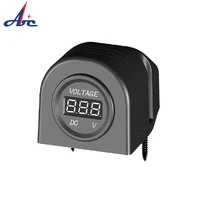 12v 24v car voltmeter socket ds4310 car power socket motorcycle voltmeter gauge