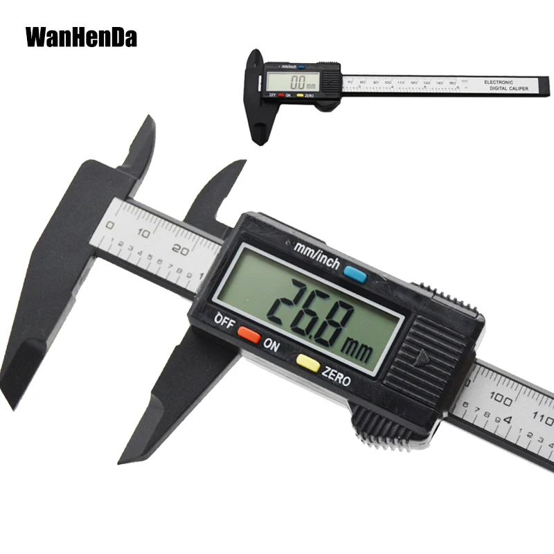 Цифровой штангенциркуль микрометр 6 дюймов 150 мм|digital vernier caliper|vernier caliperdigital caliper
