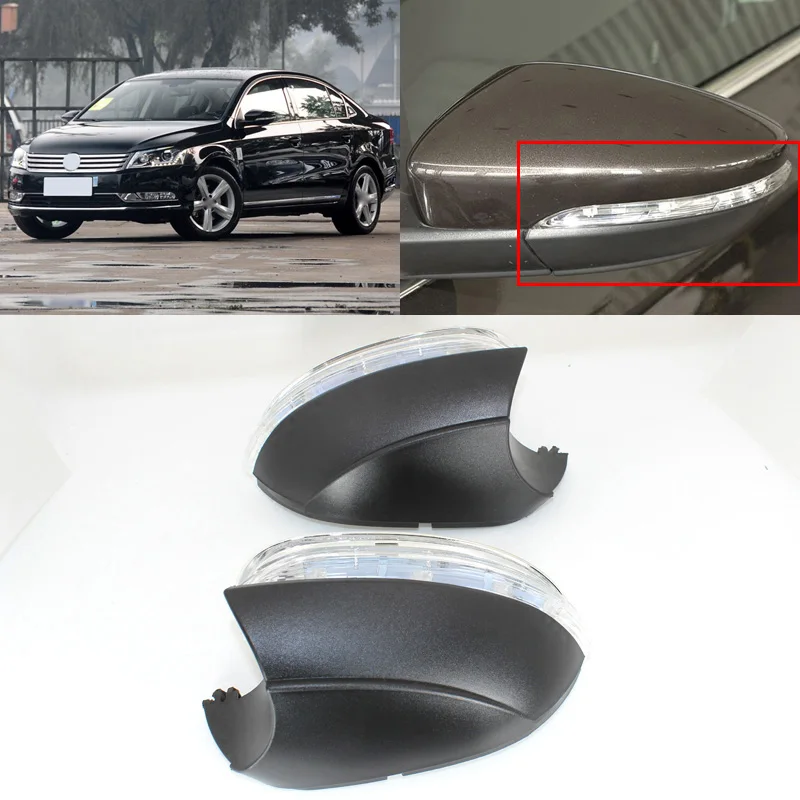 

Brand New Turn Signal Light Side Mirror Assemble Indicator w/ Puffle Lamp For VW Magotan 2011-2016