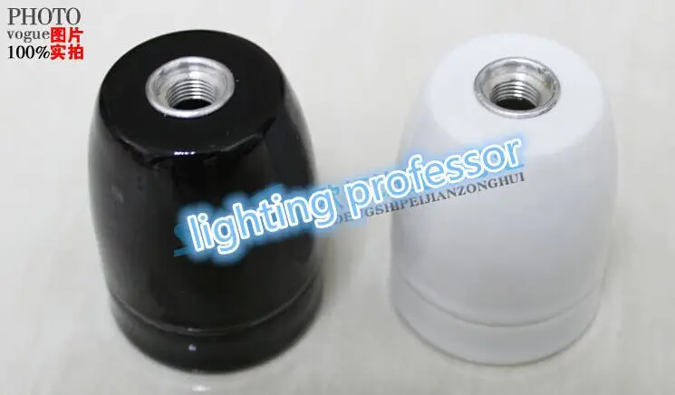 10 шт./лот супер белая фарфоровая лампа держатель подвесной светильник в виде