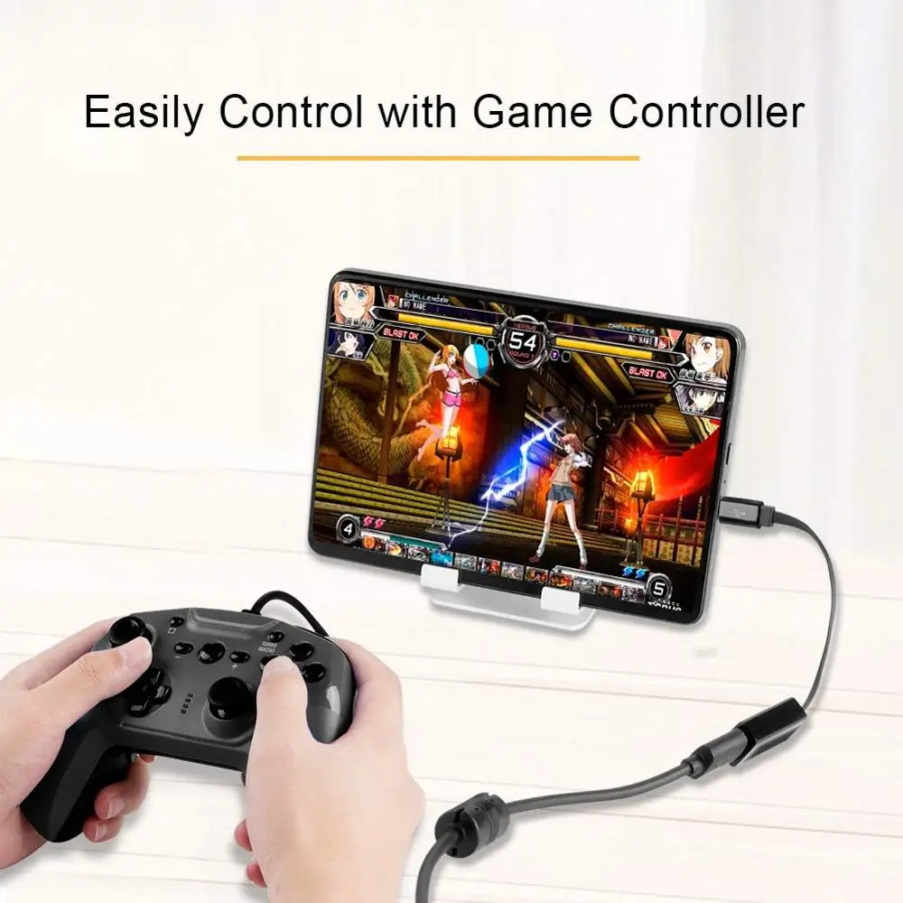 Micro USB 2 0 OTG кабель Плоский на Go Мужской к Женский адаптер 6 дюймов|Кабели USB| |