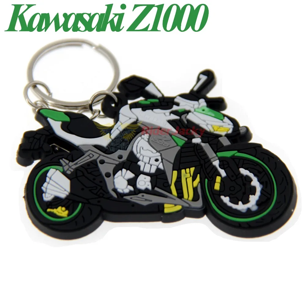Модель мотоцикла форма мягкий резиновый брелок для Ducati kawasaki BMW Suzuki Yamaha Honda с