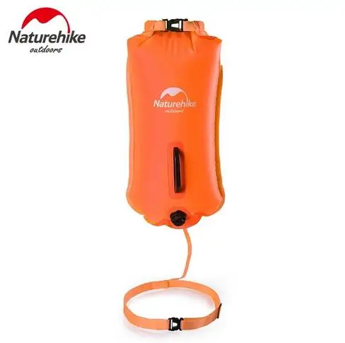 Orange Naturehike надувной плавательный флотационный мешок спасательный круг плавательный бассейн сухой водонепроницаемый мешок для плавания дрейфующий розовый оранжевый - Цвет: Orange