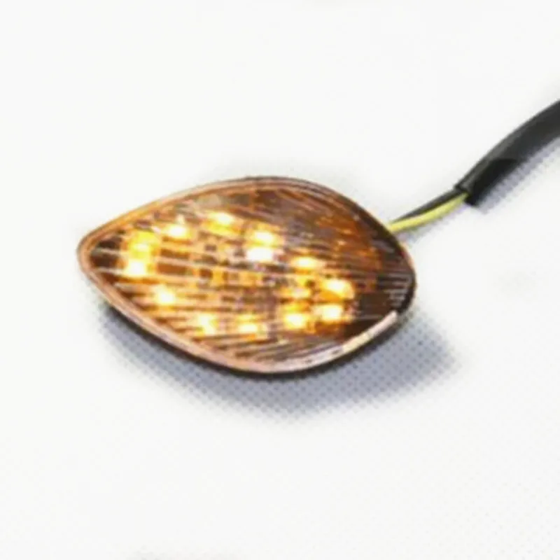 

Motorcycle Clear LED Flush Mount LED Turn Signal Indicator Lights For 2004-2005 Honda CBR1000RR Custom