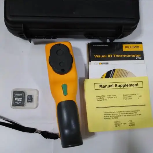 100% Новый оригинальный Визуальный ИК термометр Fluke VT02 инфракрасная