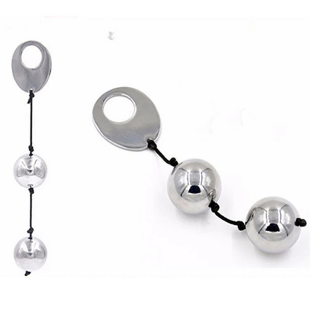 Из нержавеющей стали Кегель мяч усадочная Вагина Бен Ва вагинальный затянуть