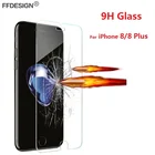 Защитное стекло, закаленное стекло для iPhone 8 Plus