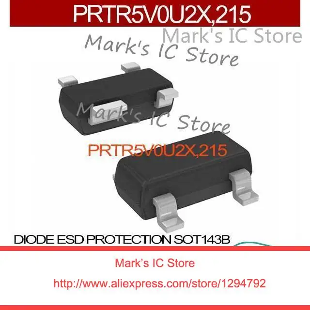 PRTR5V0U2X 215 диод ESD ЗАЩИТА SOT143B 2 5V0U2X PRTR5V0U2 PRTR5V0 | Электронные компоненты и