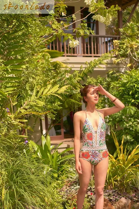 Сексуальный купальник в стиле ретро цельный костюм для женщин одежда занятий