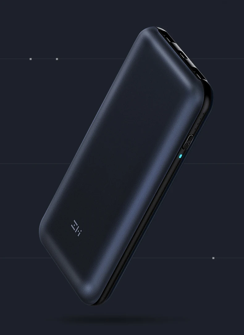 ZMI power Bank 20000 мАч, внешняя батарея QC 3,0, зарядное устройство для ноутбука, внешний аккумулятор с двумя портами для ноутбука QB820