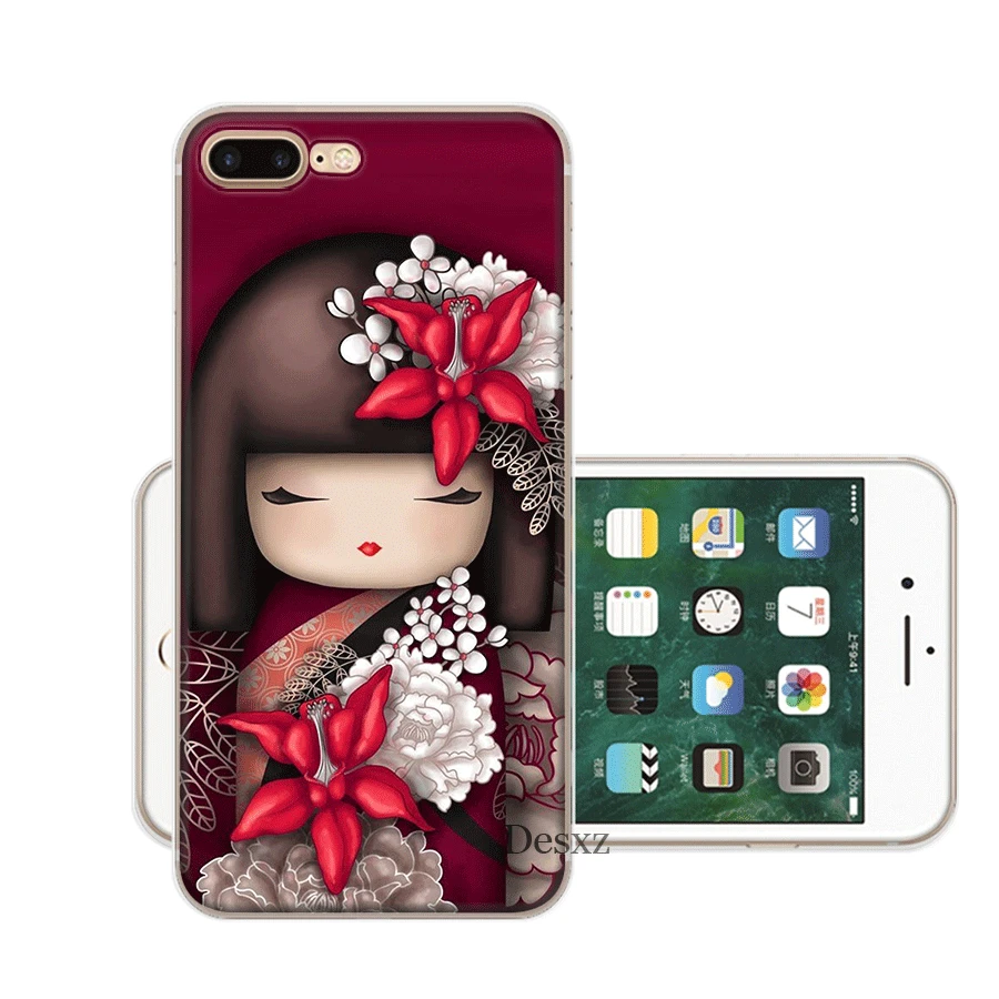 Desxz японский Kawaii кукольный чехол для iPhone 7 8 6 6s Plus 11 Pro X XR XS Max 5 5S SE сумка |