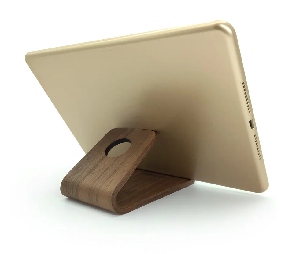 Arosekey, универсальная деревянная подставка для планшета, держатель для iPad, подставка для мобильного телефона для iPhone, samsung, Xiaomi, huawei
