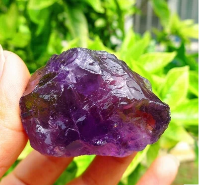 

Pure natural Brazilian amethyst original rock specimen furnishing articles 35mm-40mm