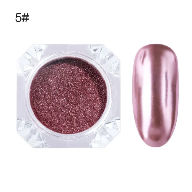 Mirror 5 0.5g Born pretty, хамелеон жемчуг зеркальный ногтевой порошок Неоновый AB Цвет Блеск для ногтей пыль хром пигмент DIY маникюр искусство украшения 0,2 г - Цвет: Mirror 5 0.5g
