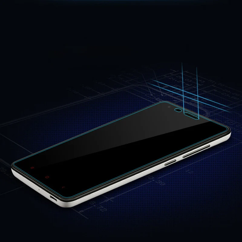 Baixin закаленное Стекло для Xiaomi max2 Mi2 Mi5X ультра тонкий Экран протектор RedMi2 4 4X