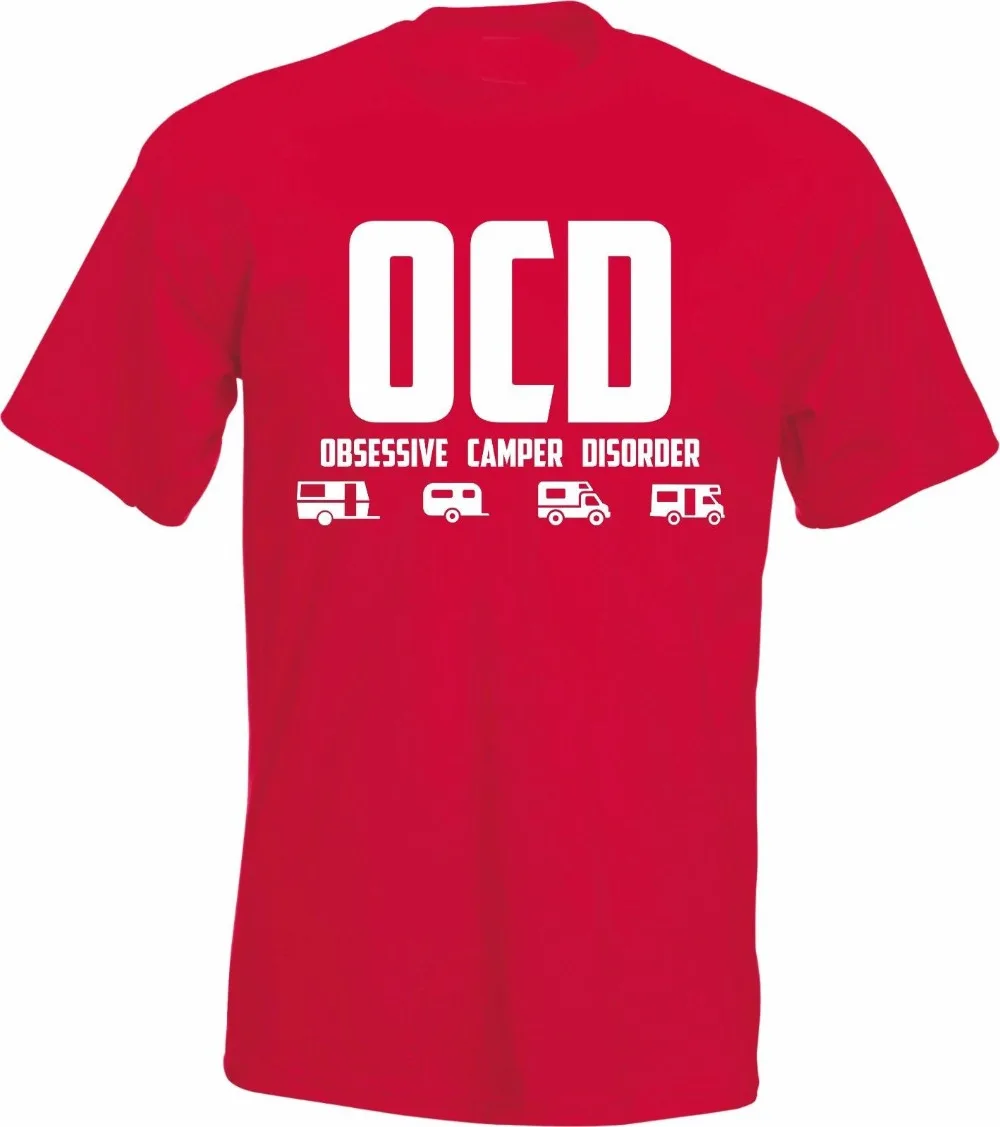 Хлопковые футболки OCD футболка с изображением акушерства фургон камперван