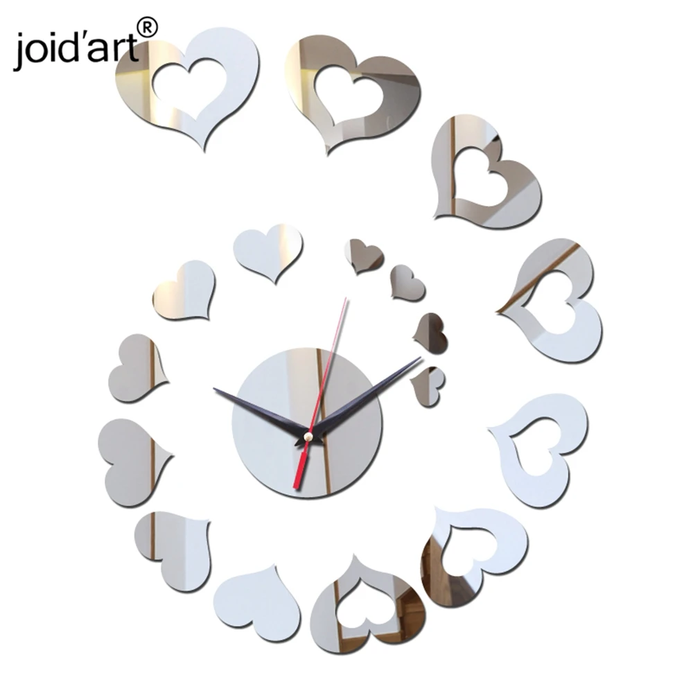 Кварцевые акриловые новые 3d часы домашний декор настенный современный дизайн