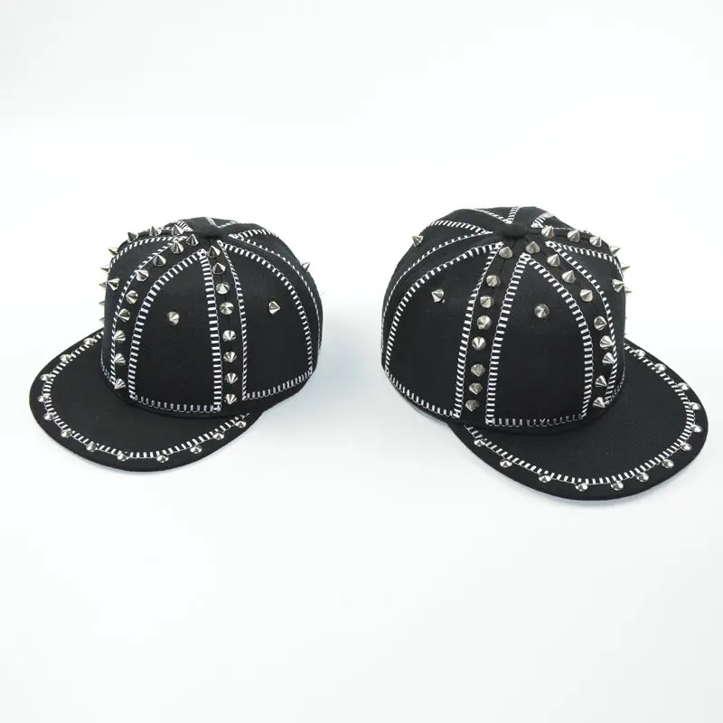 Кепка Snapback в стиле хип хоп для мужчин и женщин кепка панк с шипами бейсболка рок
