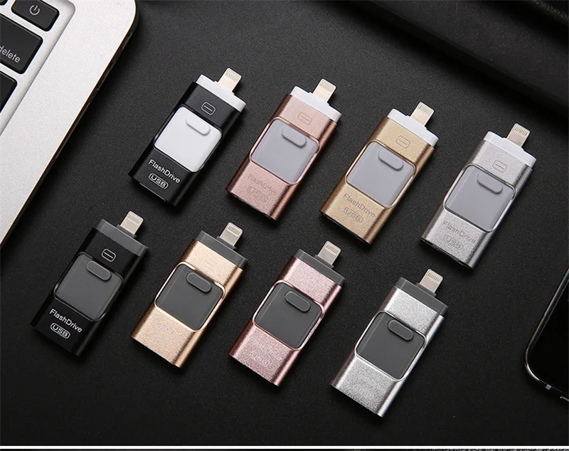 3 в 1, 16 ГБ, 32 ГБ, 64 ГБ, 128 ГБ, USB3.0, USB флеш-накопитель, флеш-накопитель OTG, флеш-накопитель lightning, USB U диск для iPhone/Android/компьютера