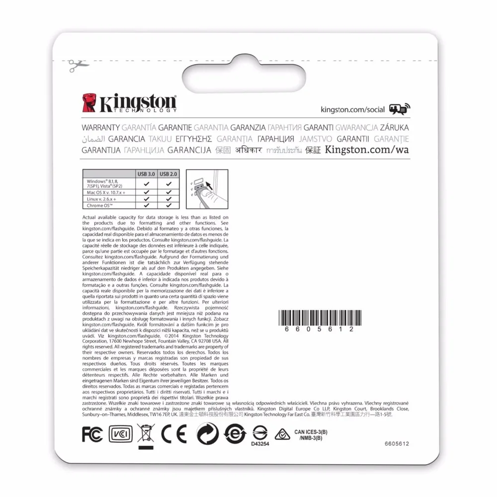Цифровой флеш-накопитель Kingston 16 ГБ карта памяти DataTraveler SE9 G2 USB 3 0 | Компьютеры и