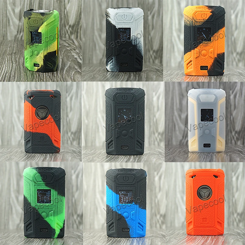 5 шт. Vaporesso Switcher 220 Вт коробка мод силиконовый чехол для кожи и резиновая