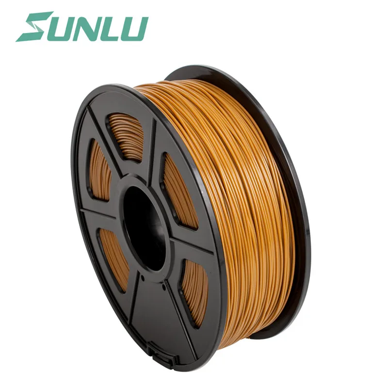 pla filament brown PLA SUNLU 1,75 мм PLA Филамент измерительная точность+/-0,02 мм 2,2 фунтов(1 кг) катушка 3D Филамент для 3D принтеров и 3D ручек - Цвет: pla filament brown