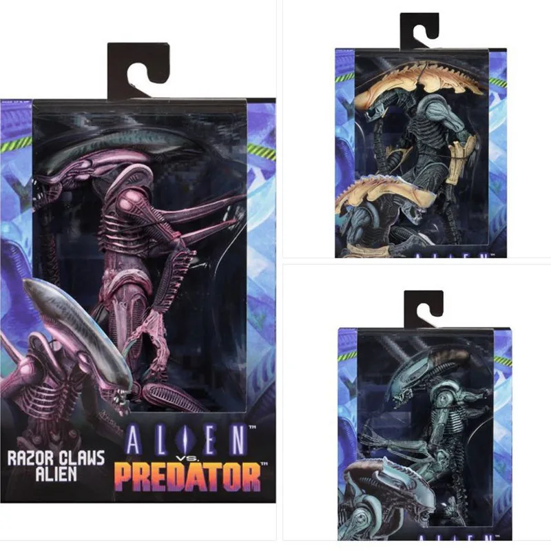 NECA Movie Aliens Razor Claw Arachnoid Chrysalis PVC Action Figure Collectible Model Toy | Игрушки и хобби
