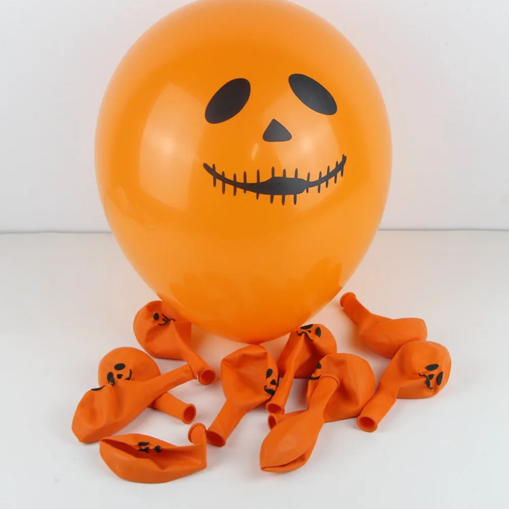 15 шт. декоративные шары для Хэллоуина|trick or treat|latex balloonslatex balloon printing |