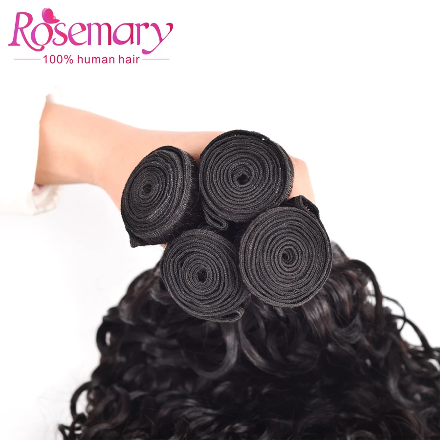 7А Необработанные Девственные Волосы Перуанский Естественная Волна 4 Связки