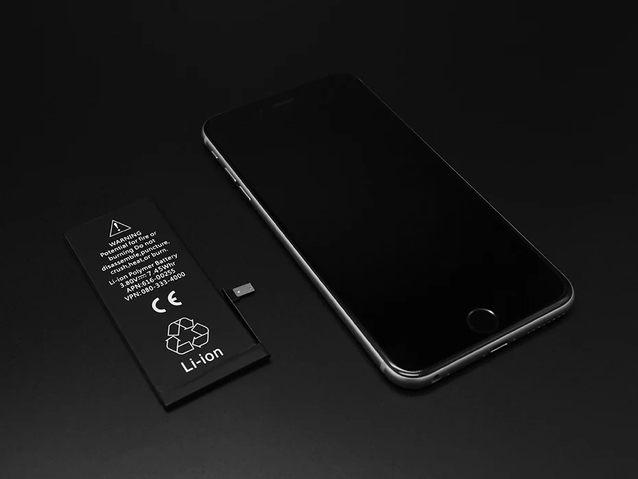 Новинка PINZHENG аккумулятор мобильного телефона для iPhone 7 6 5 5S 6S Наклейка емкости батареи Замена аккумулятора телефона