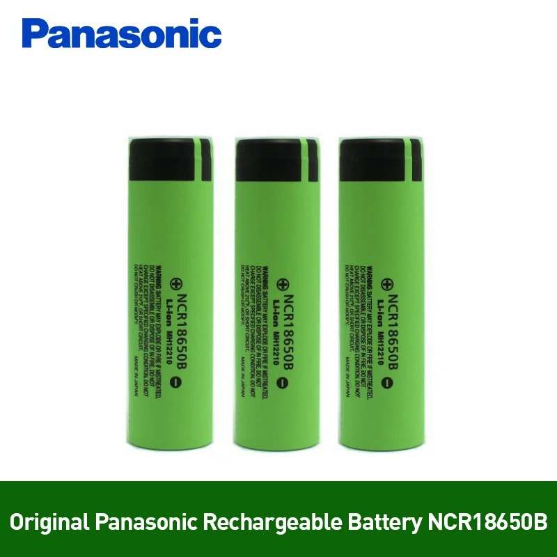 NCR18650B 3,7 v 3400 mah 18650 литиевая аккумуляторная батарея для Panasonic фонарик батареи сделано в Японии