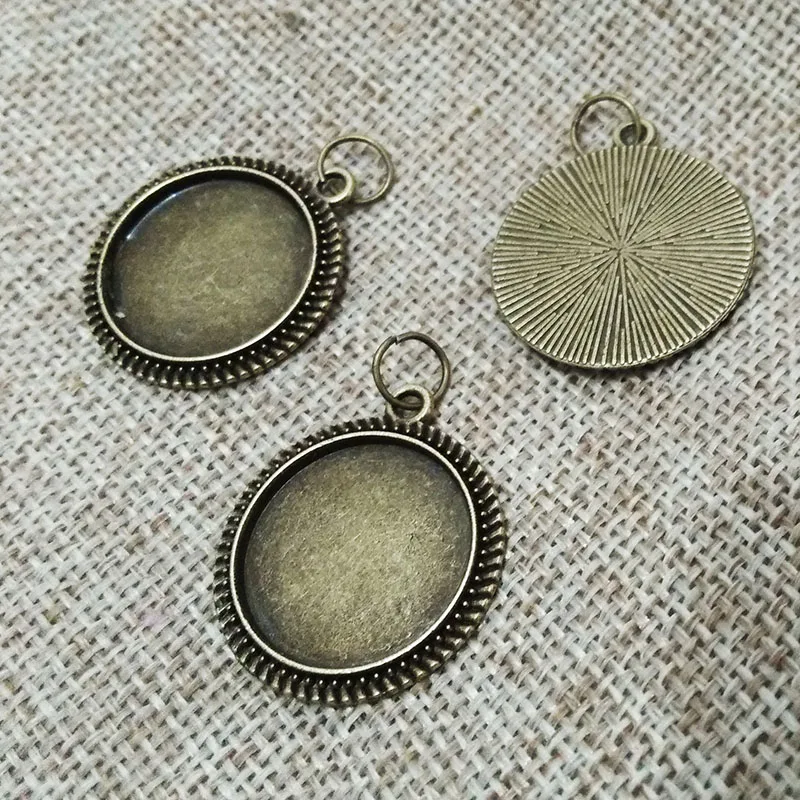 Кабошон Безель Камея пустая подвеска кулоны базовый поднос соединитель подвески