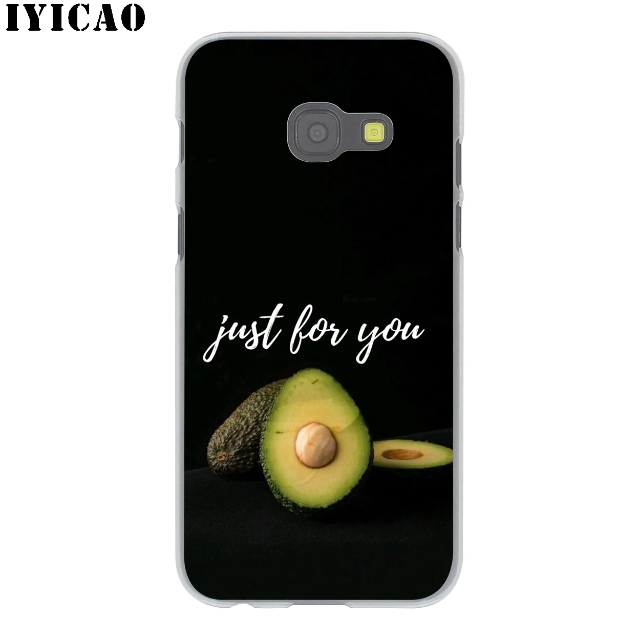 IYICAO чехол авокадо для Samsung Galaxy A3 A5 A6 A7 A8 Plus A9 A10 A30 A40 A50 A70 M10 M20 M30 A10S A20S A30S A40S