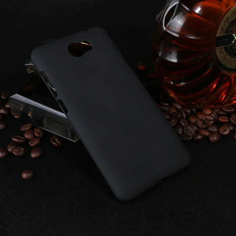 Черный Для huawei Honor 5A LYO-L21 чехол 5," матовая жесткая задняя крышка для Coque huawei CUN U29 L21 L01 чехол Fundas CUN-U29 CUN-L21 Capas - Цвет: Черный