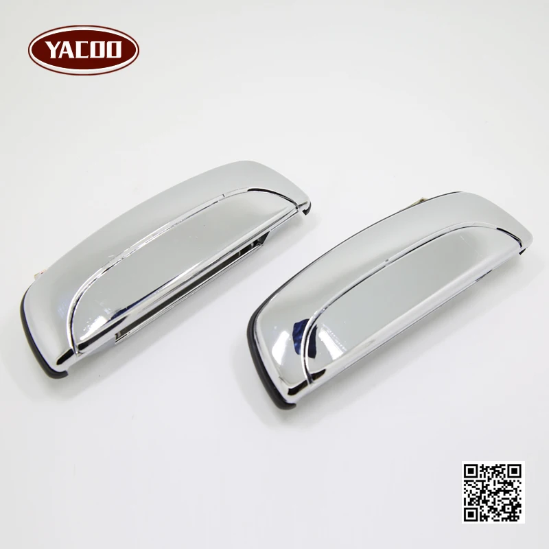 

1 PAIR OUTSIDE DOOR HANDLE FOR HYUNDAI HI00 (ZINIC ALLOY ,NEVER BROKEN)