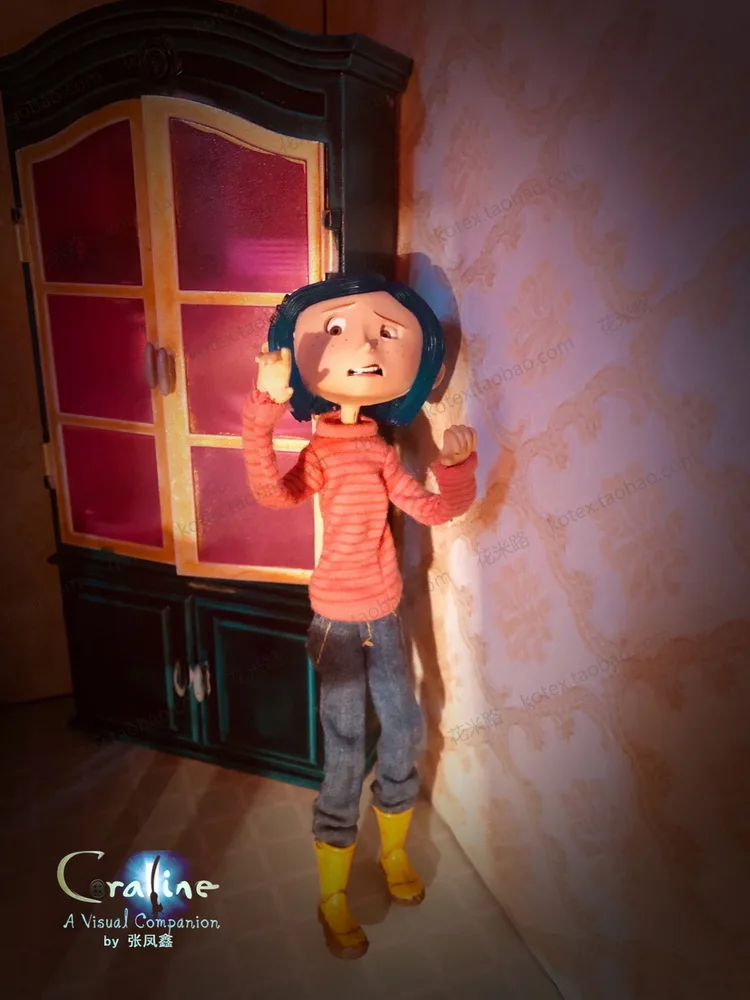 NECA детские игрушки Коралина и секретная дверь куклы, фигурка 7 дюймов свитер версия Caroline Девушка Рождественский подарок