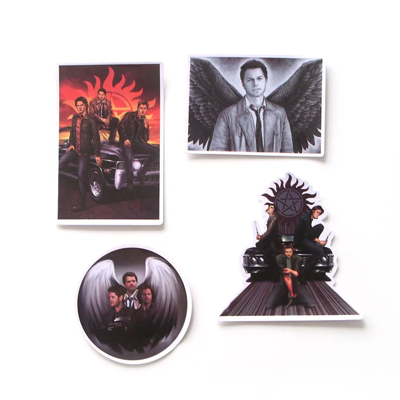37 шт Сверхъестественное SPN креативный значок DIY декоративные наклейки мультяшный стиль для DIY PC стены ноутбук телефон Скрапбукинг E0009
