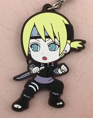 F05 Наруто Саске Аниме Наруто Gaara Orochimaru Tsunade Jiraiya Учиха Итачи Какаши Хината резиновый брелок - Цвет: F05