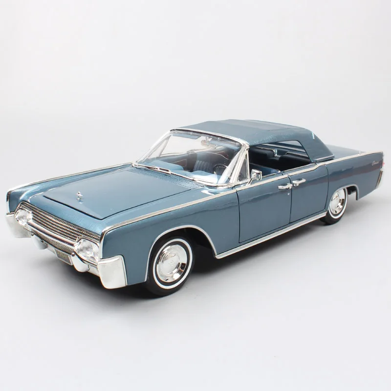 Классические большие весы автомобильные 1:18 марки 1961 LINCOLN CONTINENTAL металлические
