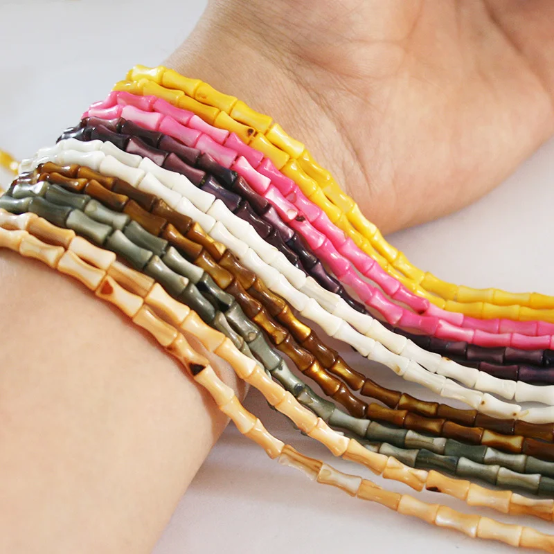 Лидер продаж приблизительно 45 шт. бусины из натуральной швабры желтые для женщин