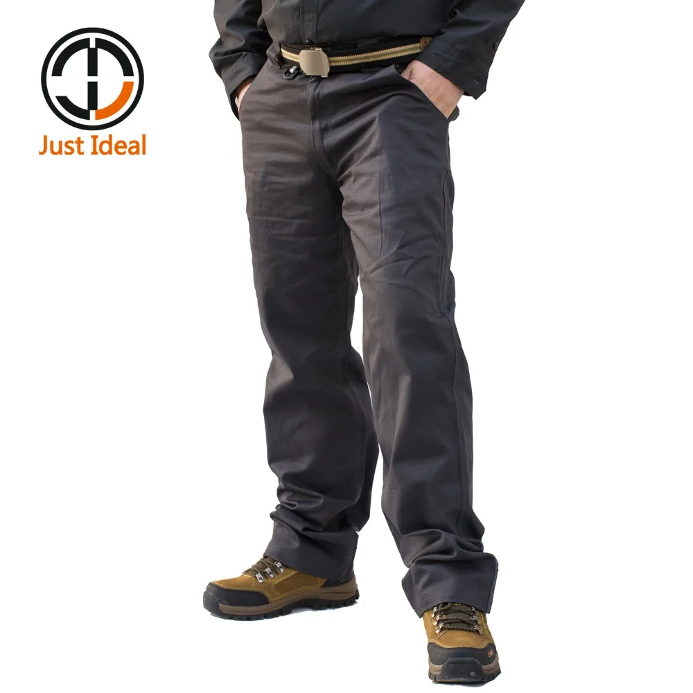 Мужские брюки-карго повседневные хлопковые брюки с несколькими карманами
