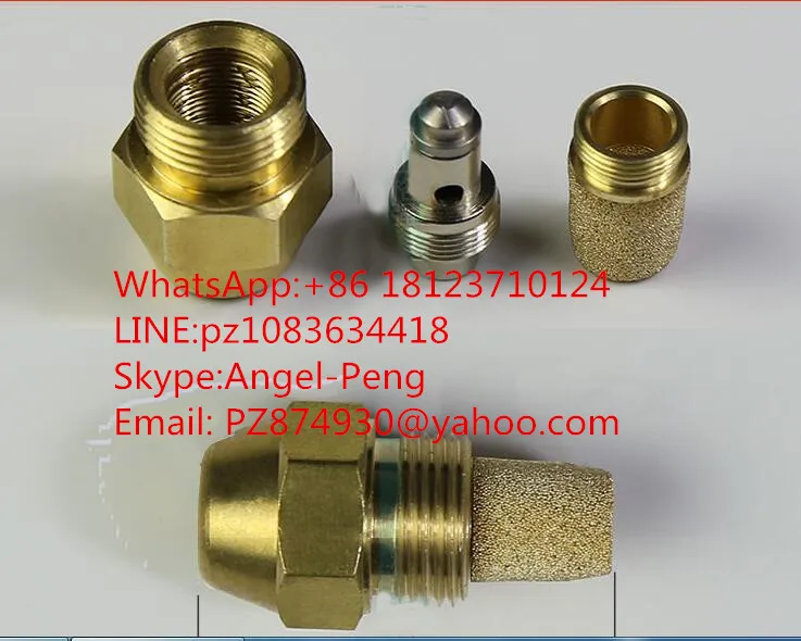 Сопло для масляной горелки используемое отработанного масла и тяжелого