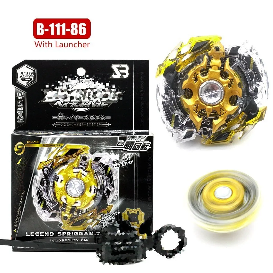 B111-86 Beyblade B-128 стартер возродить Феникс. 10. Fr B127 128 122 129 Beyblades Toupie Бог Прядильный механизм Bayblade Blayblade игрушка - Цвет: B111-86