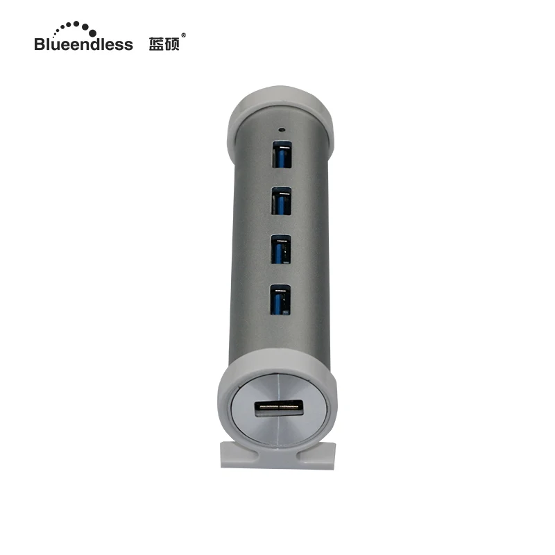 Высокоскоростной usb-концентратор 3 0 4 usb-порта внешний в 1 алюминиевый