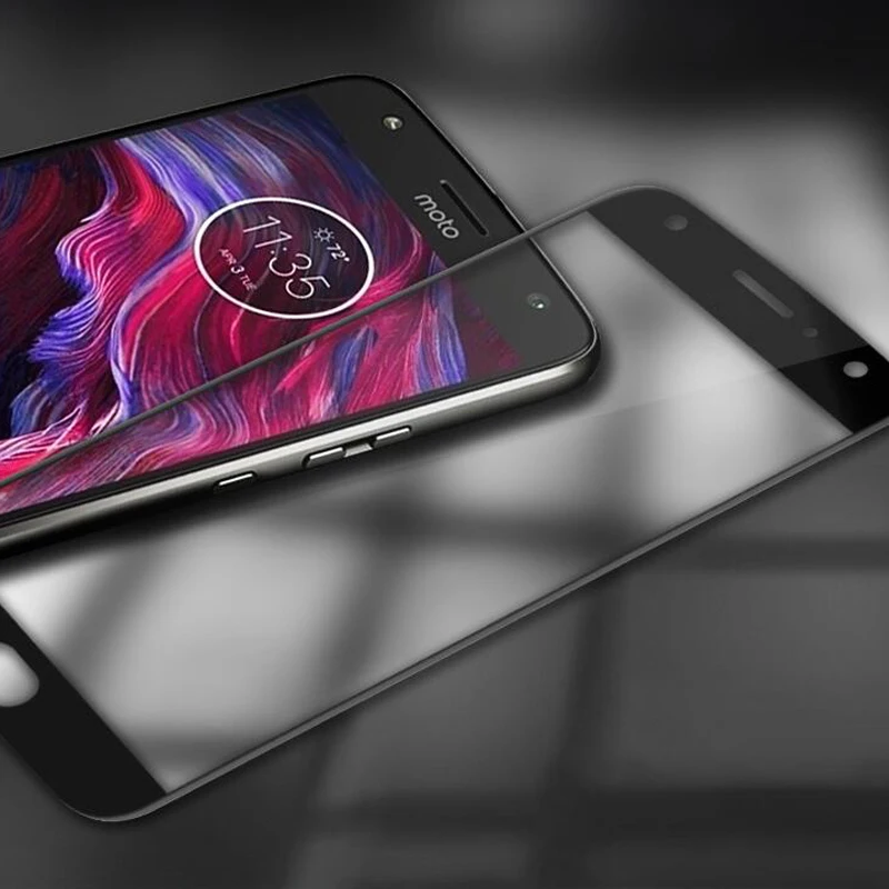 Esobest 2 шт. 2.5D полный охват премиум стекло пленка для Motorola Moto X4 закаленное стекло экран протектор от края до края защита