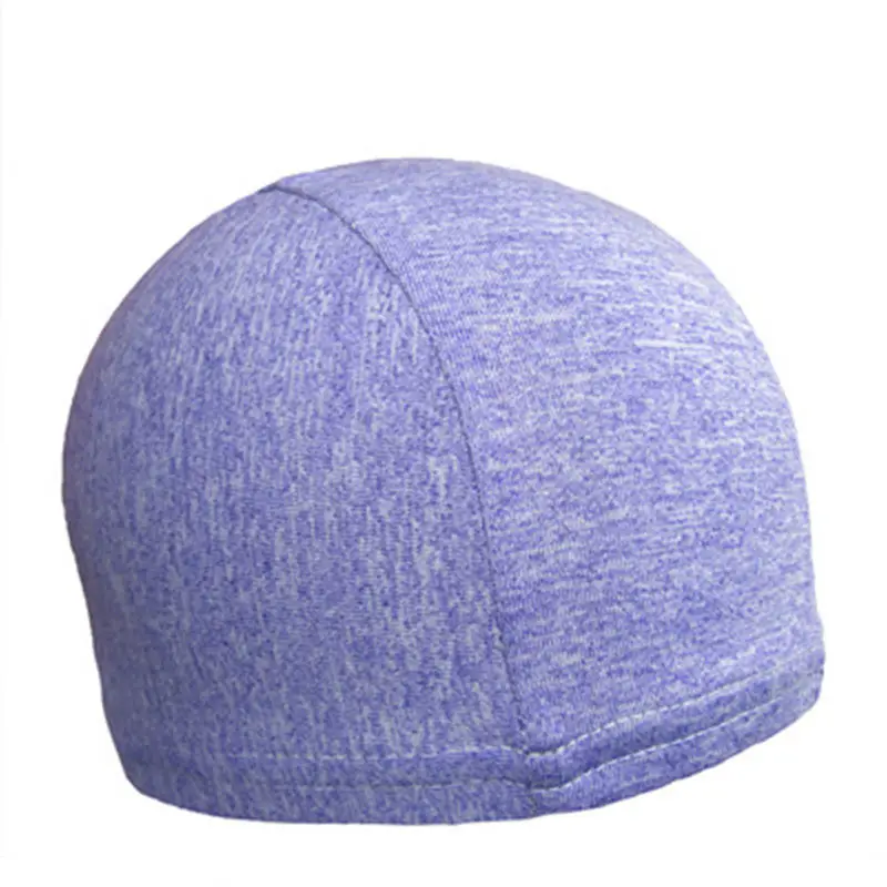 Light Purple Мужская велосипедная Кепка с изображением акулы, тигра, женская кепка с вентиляцией, велосипедная Кепка, мотоциклетный шлем, внутренняя Кепка для велосипедного шлема - Цвет: Light Purple