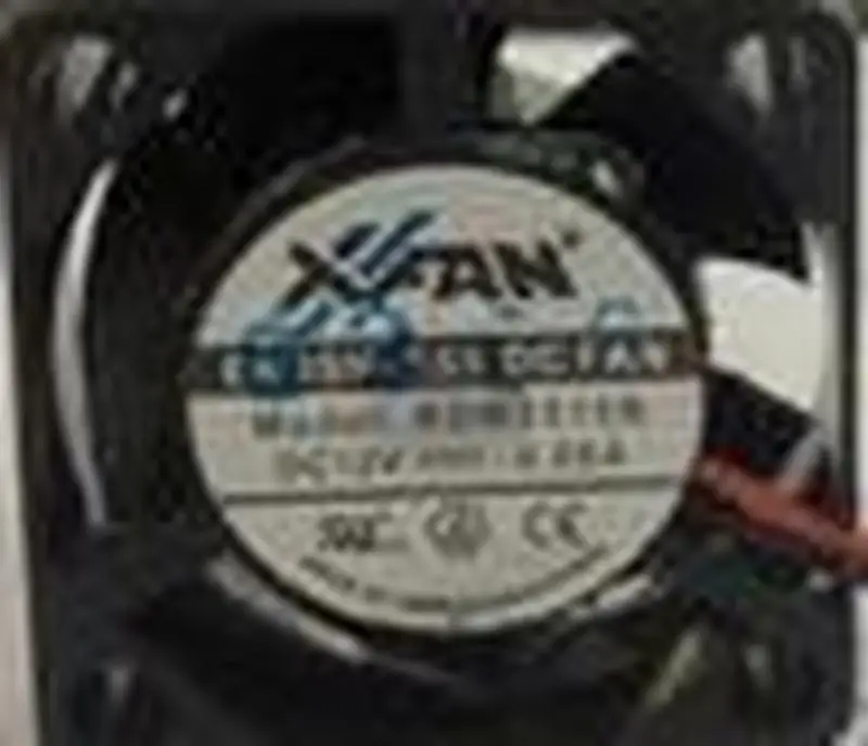 

For XIFAN RDM2510B DC 12V 0.08A 25x25x10mm 2-Wire Server Cooler Fan