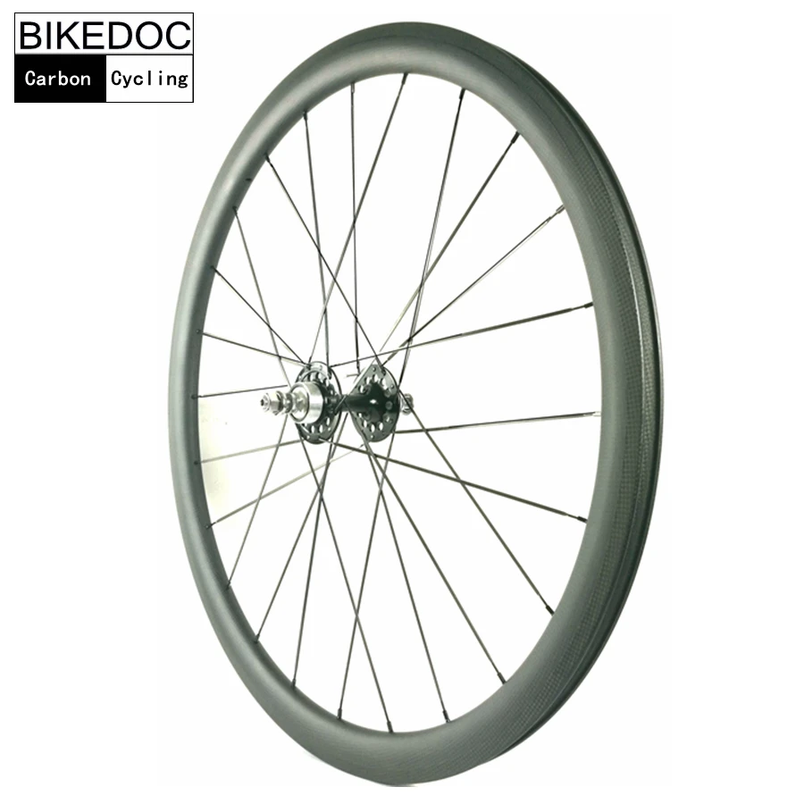 Велосипедные колеса BIKEDOC 50 мм велосипедные с фиксированным механизмом 700C