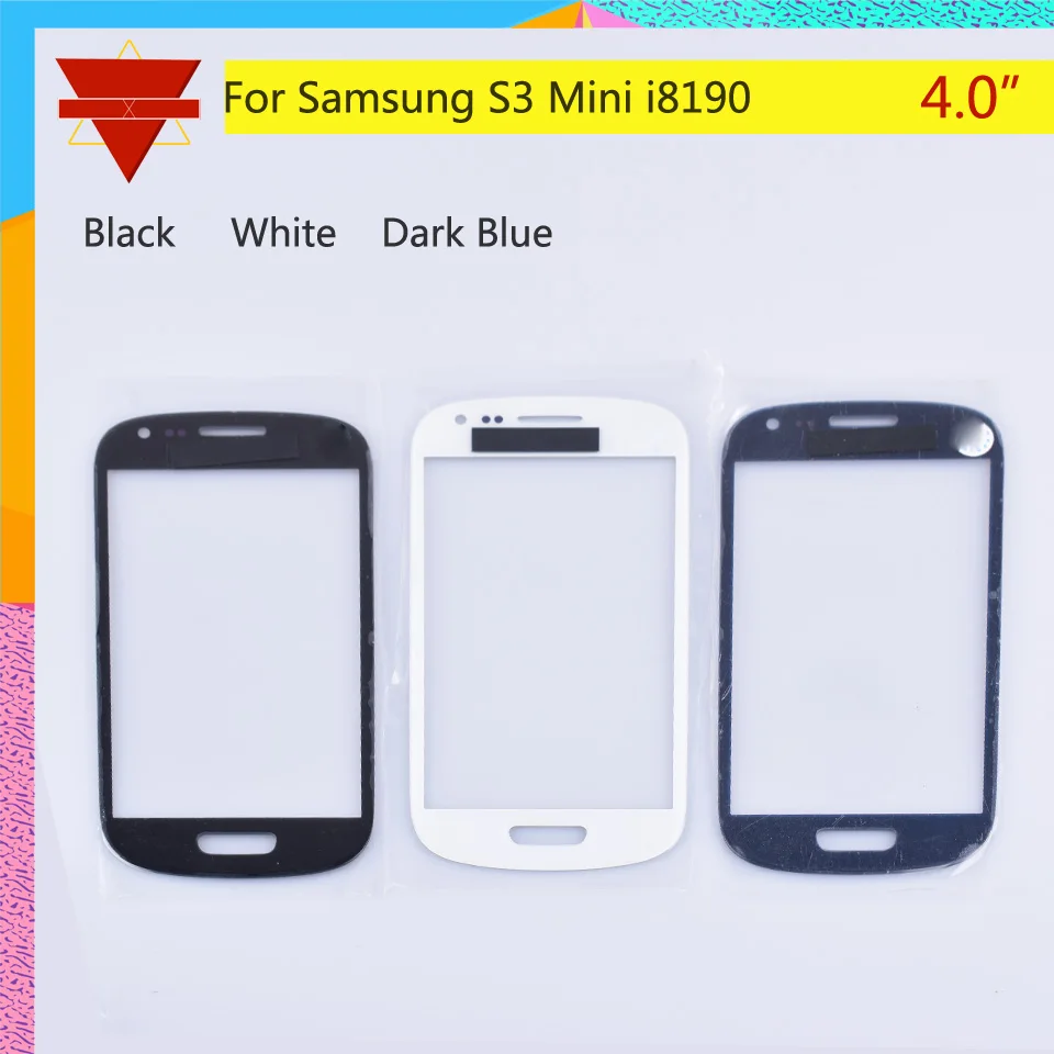 S3Mini сенсорный экран для Samsung Galaxy S3 mini i8190 8190 сенсорный экран стекло передней панели объектив Внешний без ЖК-дисплея замена